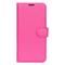  Honor Magic7 Lite Fodral Litchi Läder Rosa