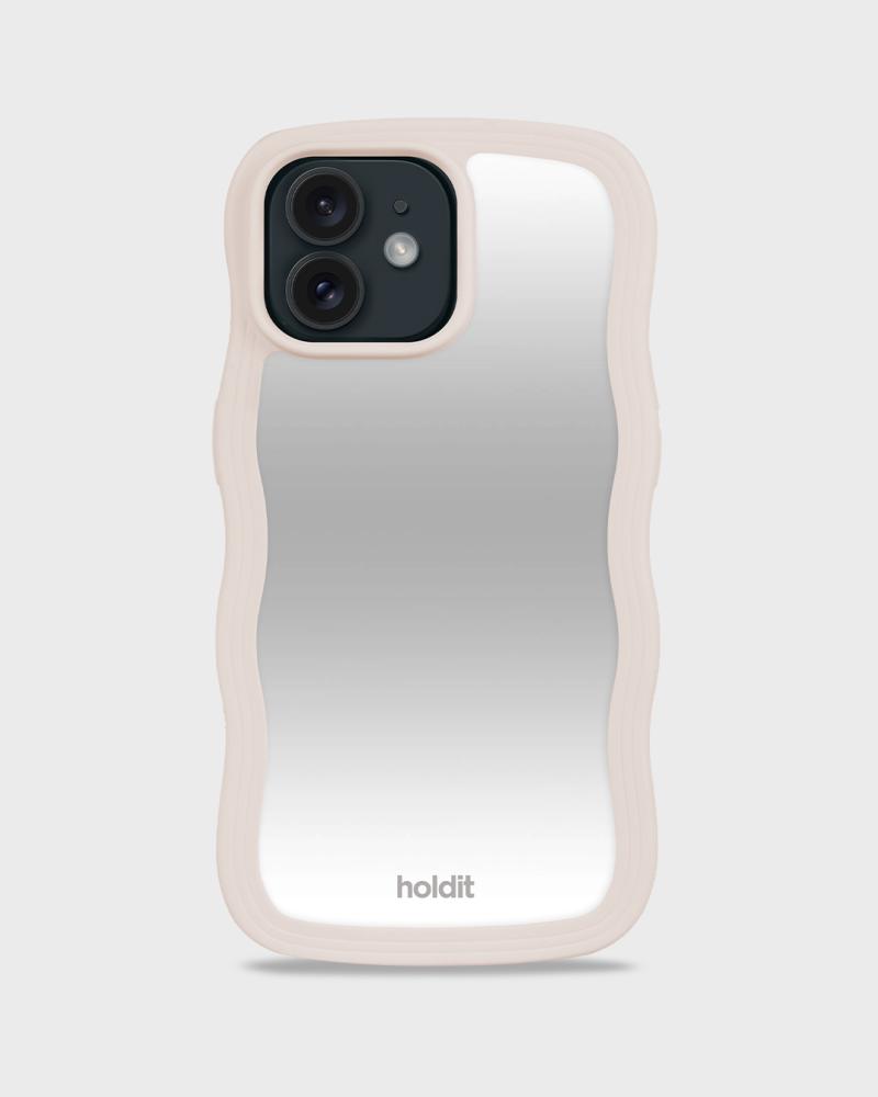 holdit holdit iPhone 12/12 Pro Skal Wavy Light Beige Mirror