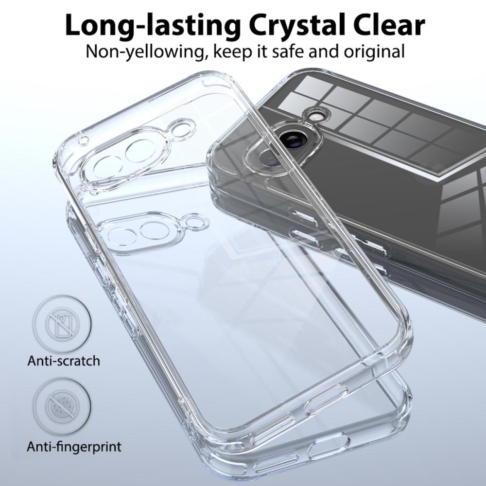  Google Pixel 10a Skal Shockproof Hybrid Transparent