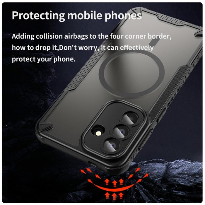 Bild 3,  Samsung Galaxy A57 5G Skal MagSafe Hybrid Armor Svart