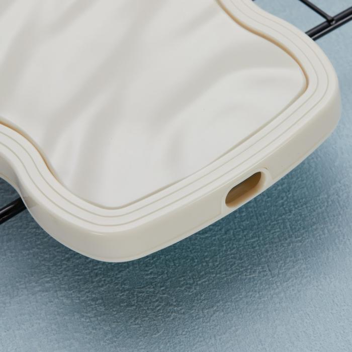 Bild 6,  iPhone 14 Pro Mobilskal Wavy Textur Beige