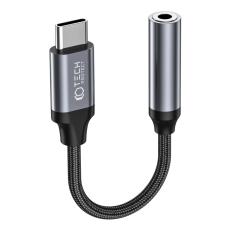 Tech-Protect Tech-Protect USB-C - 3.5 mm AUX Hona Adapter UltraBoost Svart