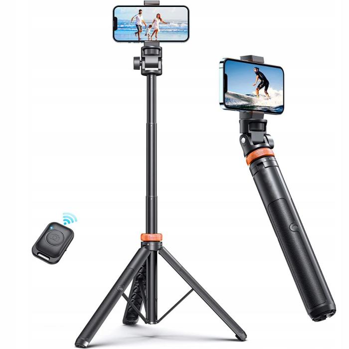 Bild 5, Tech-Protect Tech-Protect Bluetooth Selfie Stick Tripod Svart
