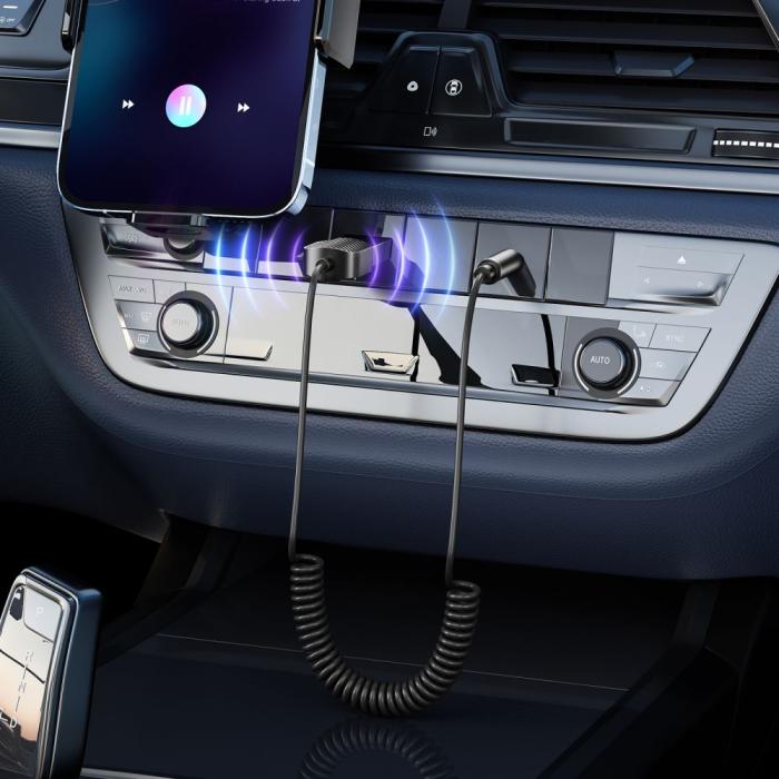Bild 6, Tech-Protect Tech-Protect AUX - USB-A Bluetooth Adapter UltraBoost Grå