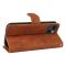  iPhone 15 Plus Fodral Skin Touch Brun