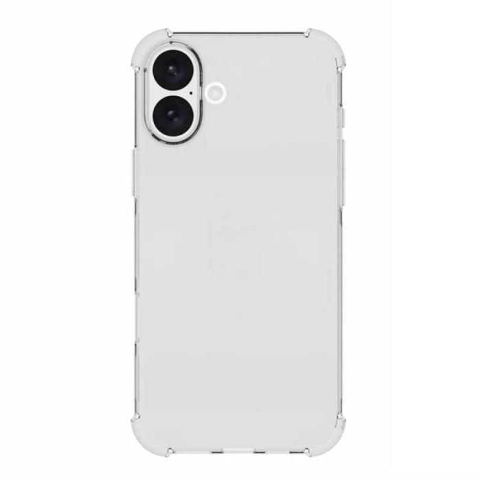 Bild 2,  iPhone 16 Shockproof Transparent TPU Skal