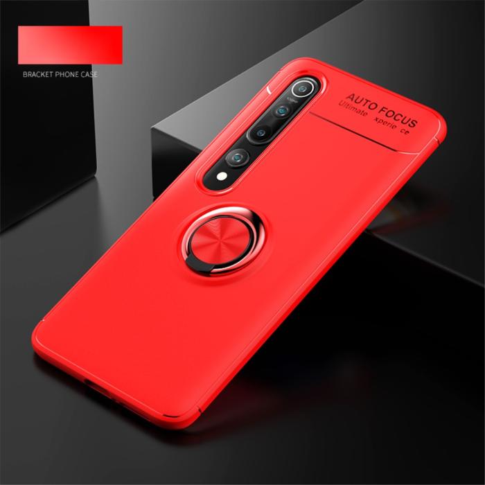 Bild 5,  Xiaomi Mi 10 / 10 Pro - Ring Skal - Röd