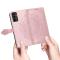  Samsung Galaxy A14 4G/5G Fodral Mandala Läder Roséguld