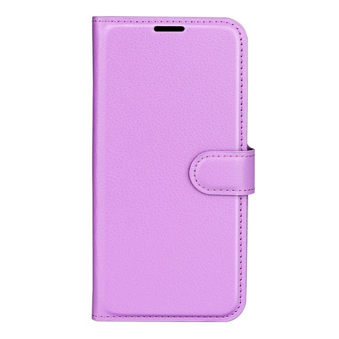 Bild 4,  Xiaomi 17T Pro Fodral Litchi Läder Lila