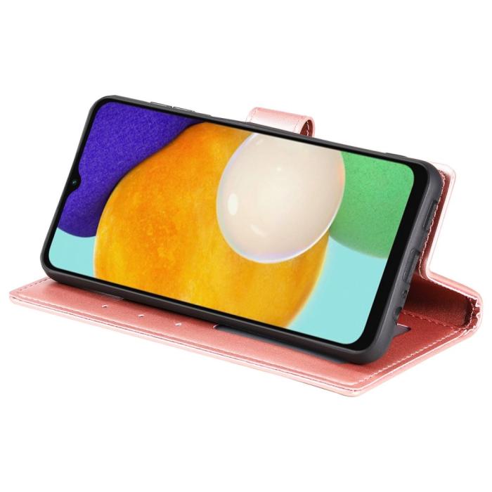 Bild 3,  Samsung Galaxy A54 5G Fodral Mandala Läder Roséguld