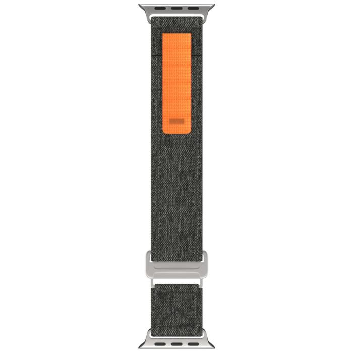 Bild 4,  Apple Watch 38/40/41/42 mm Armband Justerbart Nylon Svart