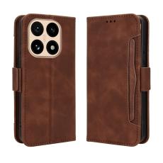  Xiaomi 15T Fodral Med Avtagbart Kortfack Brun