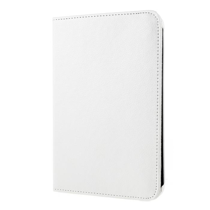 Bild 3,  iPad Mini 2024/2021 Fodral 360° Rotation Litchi Vit