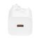 BASEUS Baseus Super Si 25W PD QC Väggladdare USB-C Vit