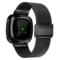  Fitbit Versa 4/Sense 2 Klockarmband Milanese Svart
