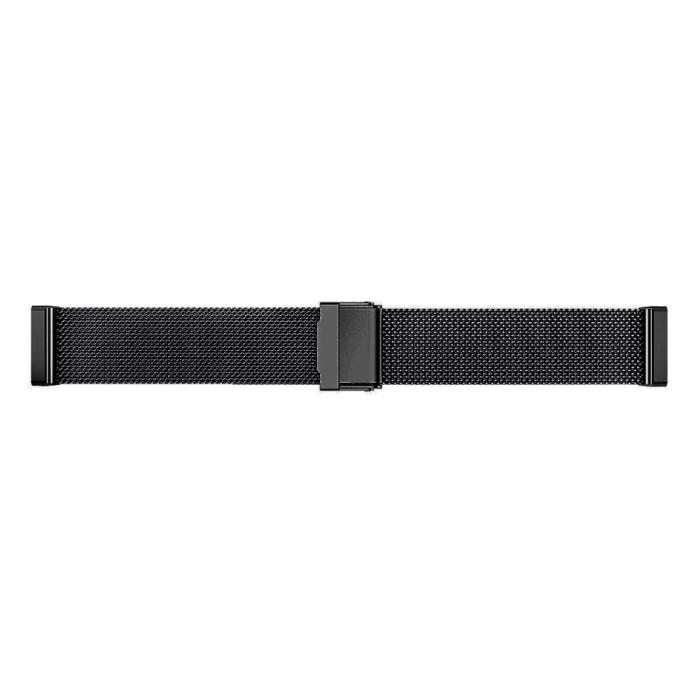 Bild 3,  Fitbit Versa 4/Sense 2 Klockarmband Milanese Svart