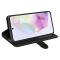  Samsung Galaxy A36 5G/A56 5G Fodral Crazy Horse Läder Svart