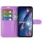  OnePlus 10 Pro 5G Fodral Litchi Textur Lila