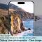 IMAK IMAK iPhone 16 Pro/16 Pro Max Linsskydd Härdat Glas Svart