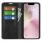  iPhone 17e / 16e Fodral Flip Skin Touch Svart