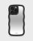 holdit holdit iPhone 14 Pro Skal Wavy Black Mirror