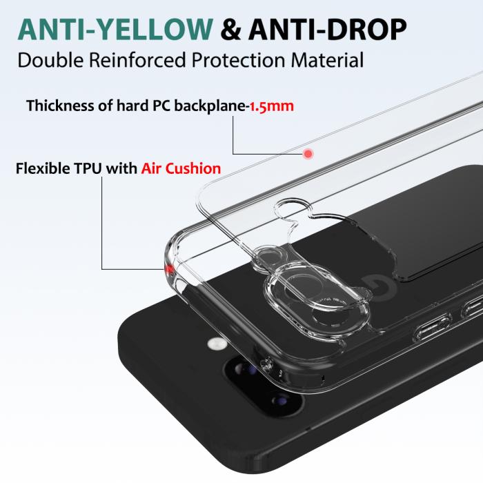 Bild 5,  Google Pixel 10a Skal Shockproof Hybrid Transparent