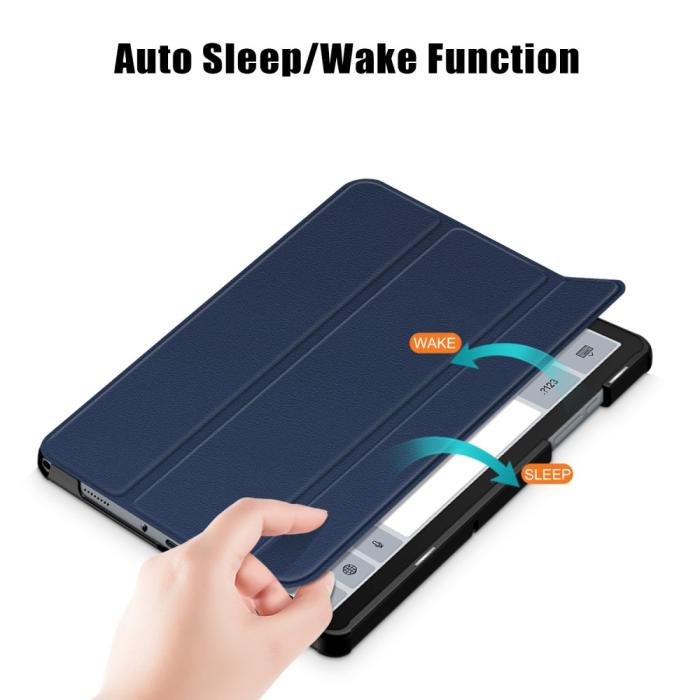 Bild 4,  Samsung Galaxy Tab A9 Plus Fodral Tri-Fold PU Läde