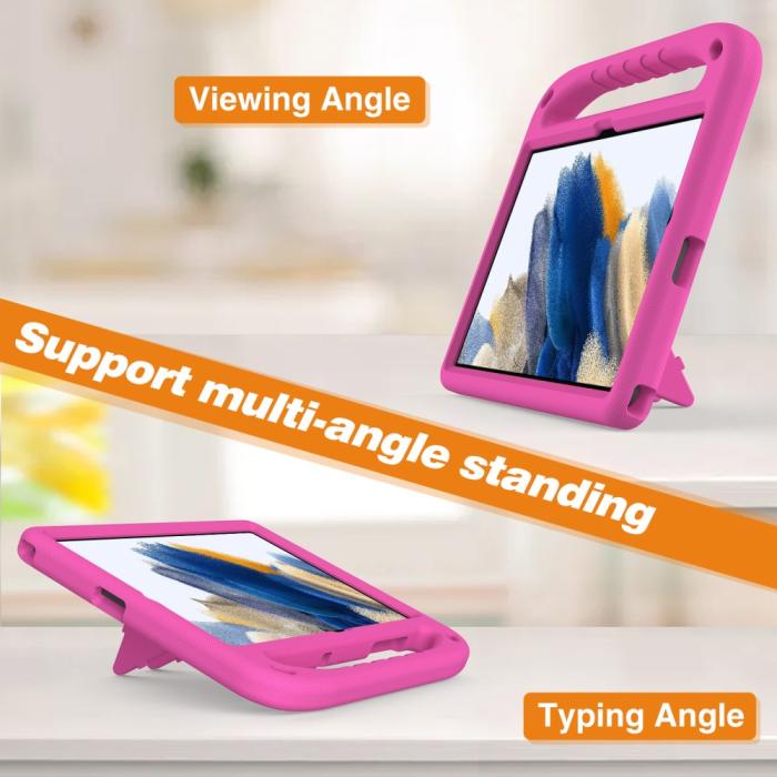 Bild 3,  Samsung Galaxy Tab A11 Plus / Tab A9 Plus Skal EVA Kickstand Rosa