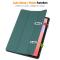  Samsung Galaxy Tab S10 Lite Fodral Tri-Fold Pennhållare Grön