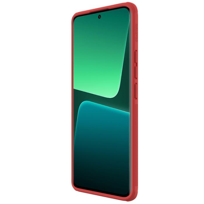 Bild 3, NILLKIN NILLKIN Xiaomi 13 Pro 5G Skal Frosted Shield Pro Röd