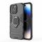  iPhone 15 Pro Max Skal Hybrid Armor Ring Svart