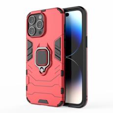  iPhone 15 Pro Max Skal Hybrid Armor Ring R&ouml;d