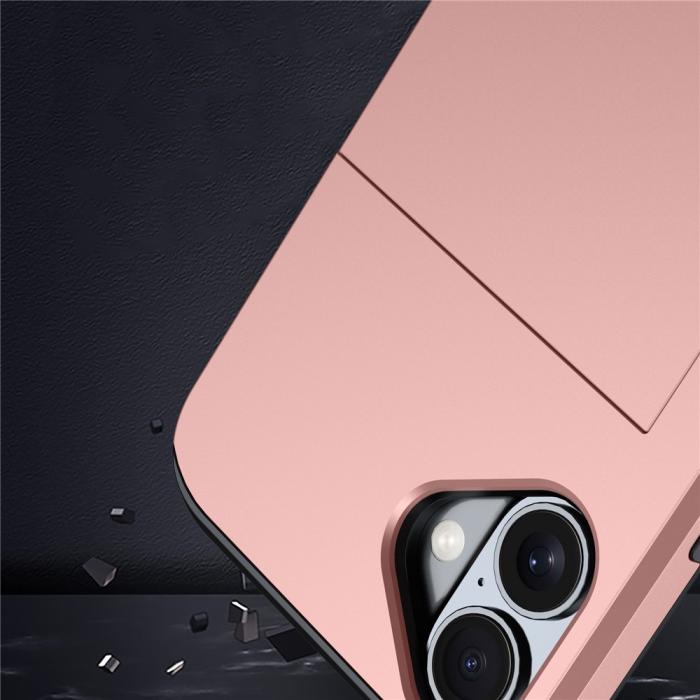 Bild 6,  iPhone 17 Skal Hybrid Med Kortfack Röd