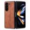 AZNS AZNS Galaxy Z Fold 5 Fodral Med Tryck Brun