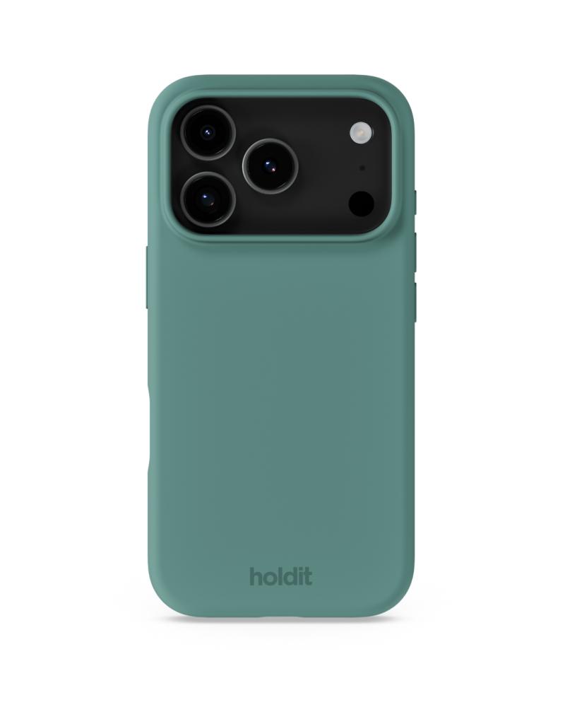 holdit holdit iPhone 17 Pro Mobilskal Silikon Moss Green
