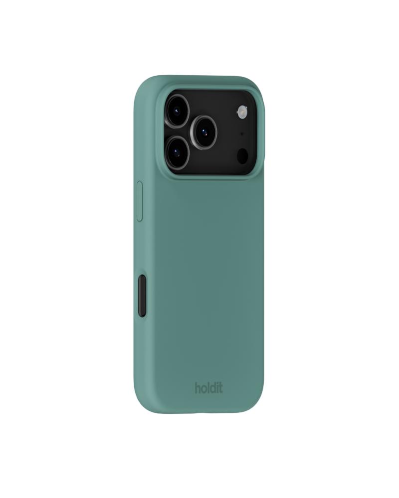 holdit holdit iPhone 17 Pro Mobilskal Silikon Moss Green