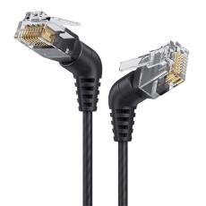 CableCreation CableCreation 2 m Cat6a RJ45 N&auml;tverkskabel Svart