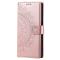  Samsung Galaxy A54 5G Fodral Mandala Läder Roséguld