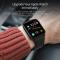DUX DUCIS DUX DUCIS Apple Watch 42/44/45/46/49 mm Klockarmband Äkta Läder Svart