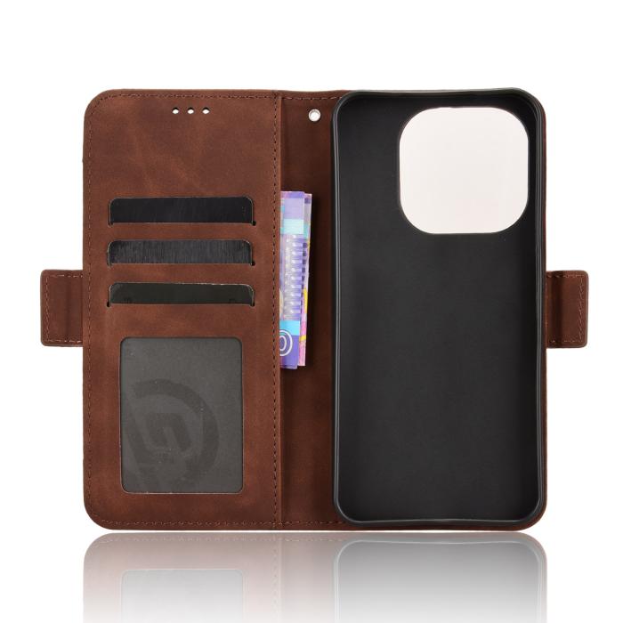 Bild 5,  Xiaomi 15T Fodral Med Avtagbart Kortfack Brun