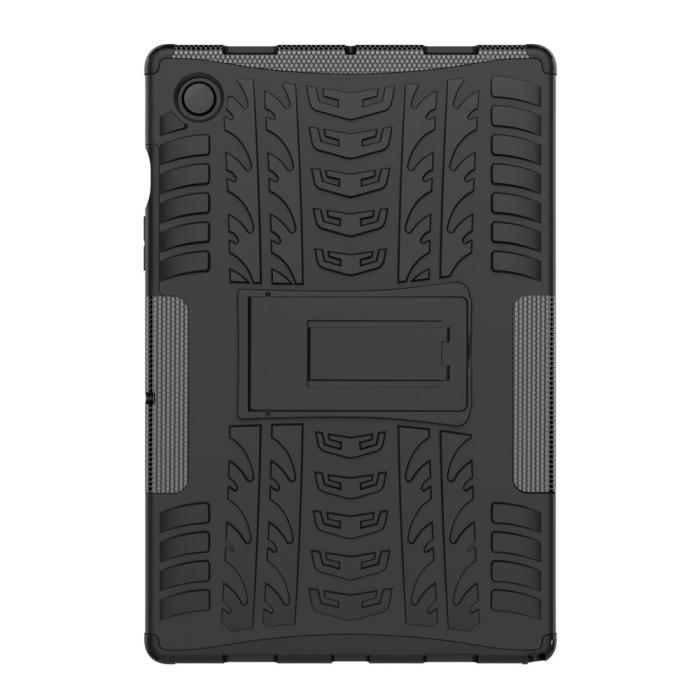 Bild 2,  Samsung Galaxy Tab A8 10.5 (2021) Skal Rugged Kickstand Armor Svart