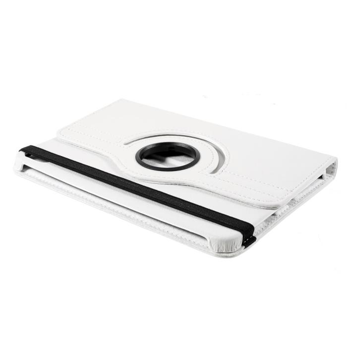 Bild 6,  iPad Mini 2024/2021 Fodral 360° Rotation Litchi Vit