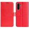  Samsung Galaxy A36 5G/A56 5G Fodral Crazy Horse Läder Röd