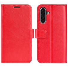  Samsung Galaxy A36 5G/A56 5G Fodral Crazy Horse L&auml;der R&ouml;d