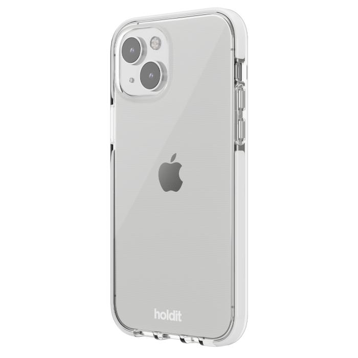 Bild 3, holdit holdit iPhone 14 / 13 Skal Seethru Vit