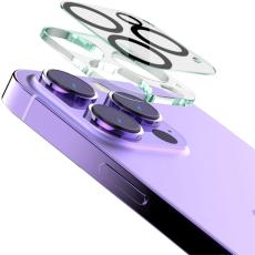 IMAK IMAK iPhone 16 Pro/16 Pro Max Linsskydd H&auml;rdat Glas