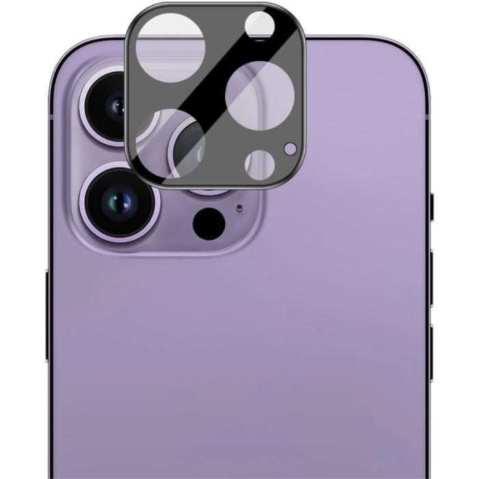 Bild 6, IMAK IMAK iPhone 16 Pro/16 Pro Max Linsskydd Härdat Glas Svart
