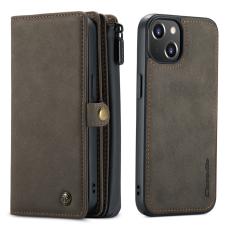 CASEME CASEME iPhone 13 Fodral/Skal Magnet 2in1 Multifunktionell Brun