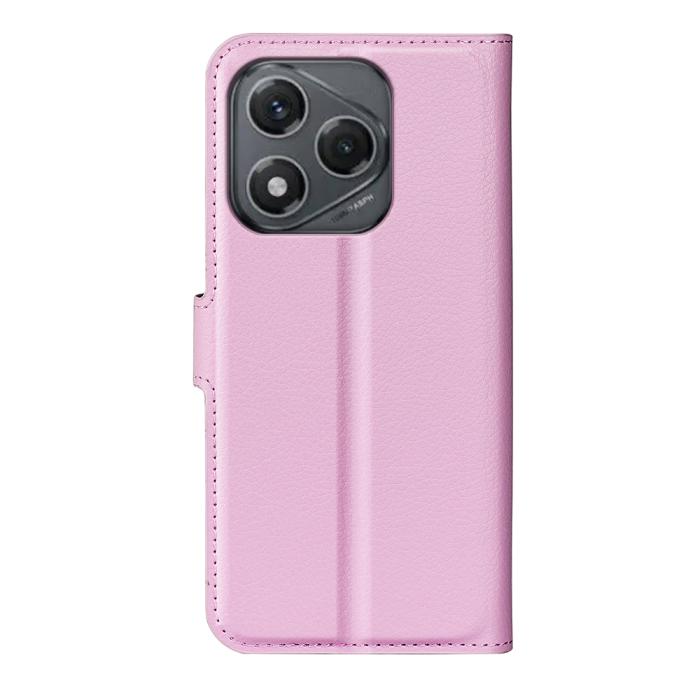 Bild 3,  Honor 400 Smart Fodral Litchi Läder Ljus Rosa