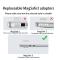  Macbook 140W Adapter MagSafe 3 till USB-C Snabbladdning